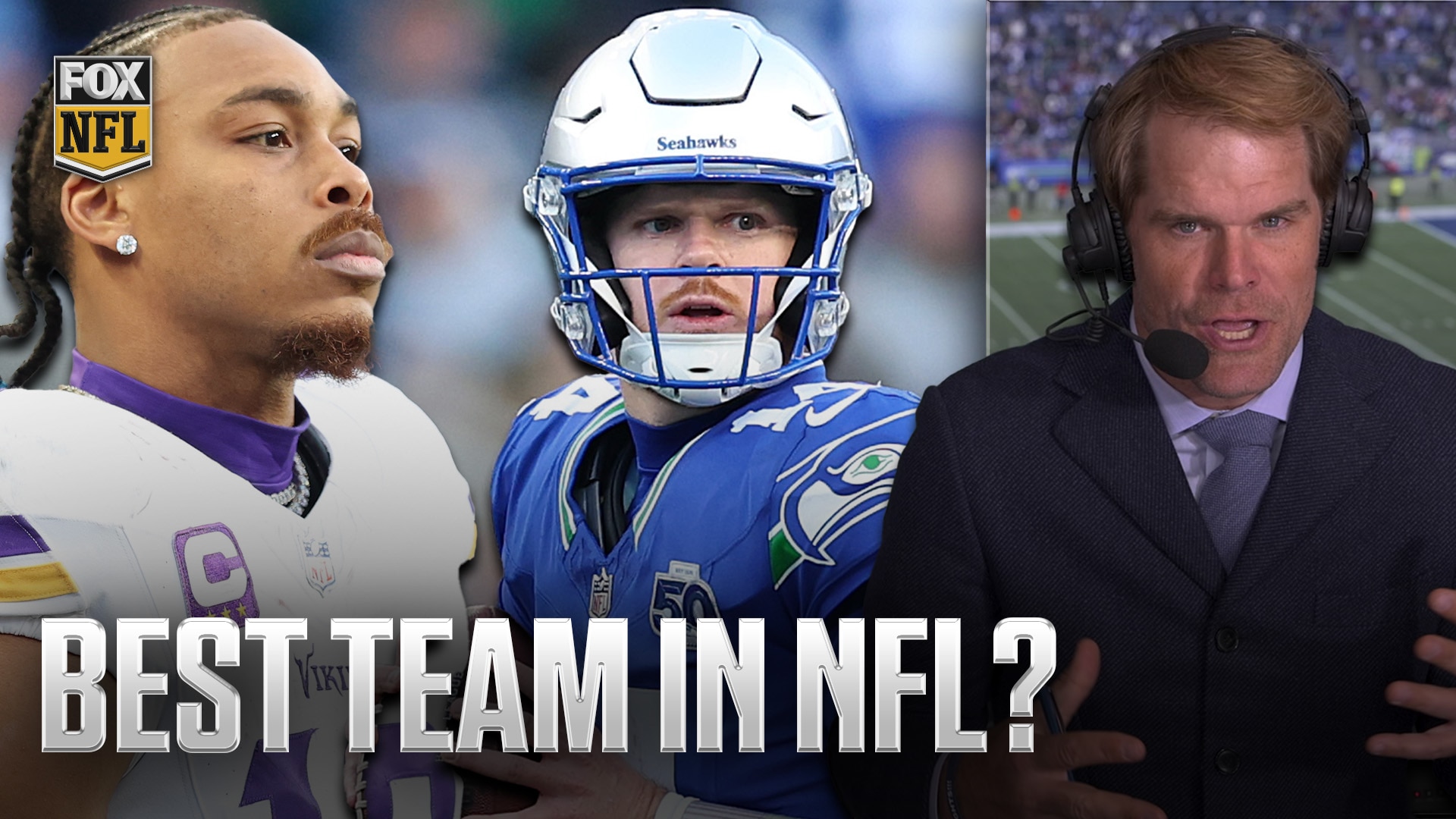 ‘Seahawks are the team to beat in the NFC’ 👀 Greg Olsen on Seattle’s dominate win over Vikings