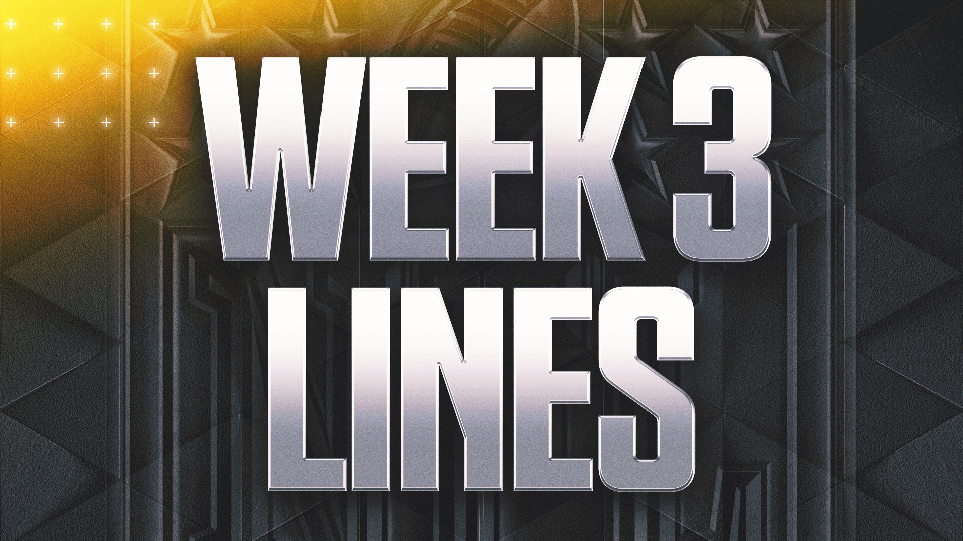 2025 NFL Odds Week 3: Lines, Spreads for all 16 Games