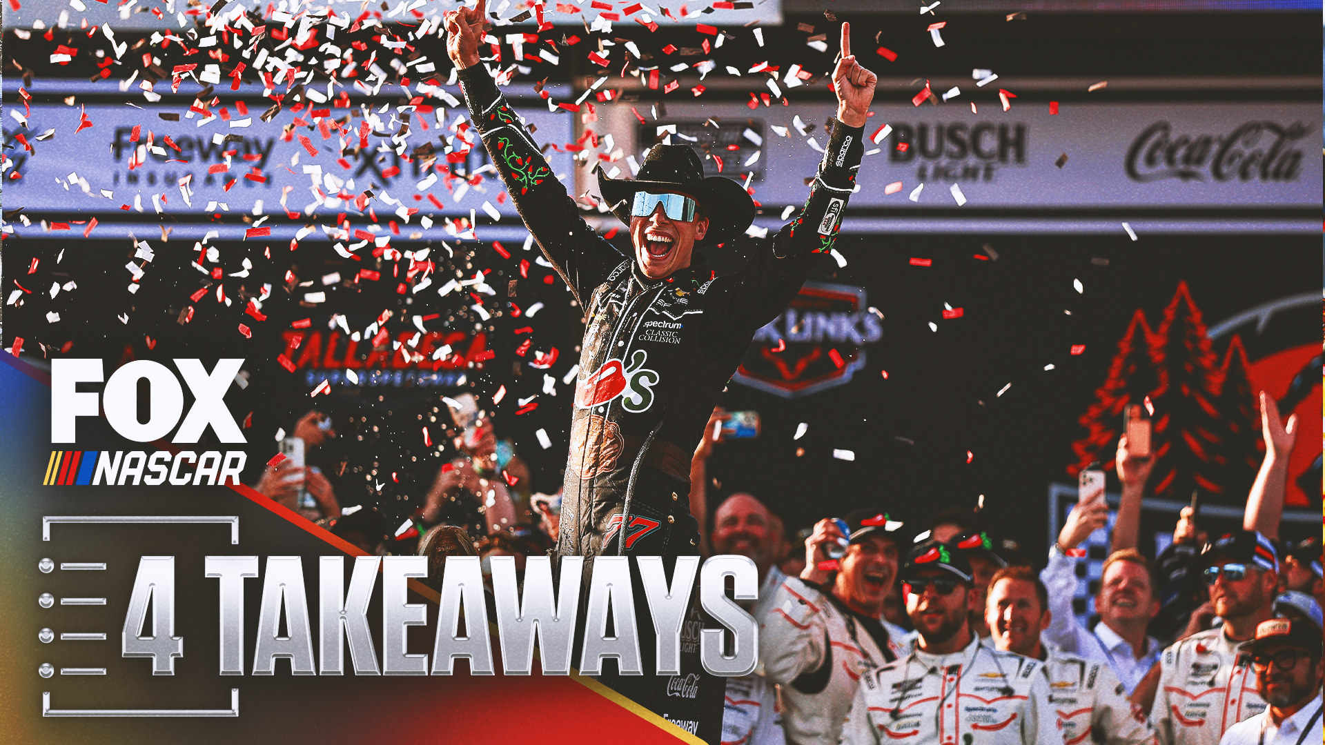 4 Takeaways From Carson Hocevar’s Epic Talladega Win & Celebration