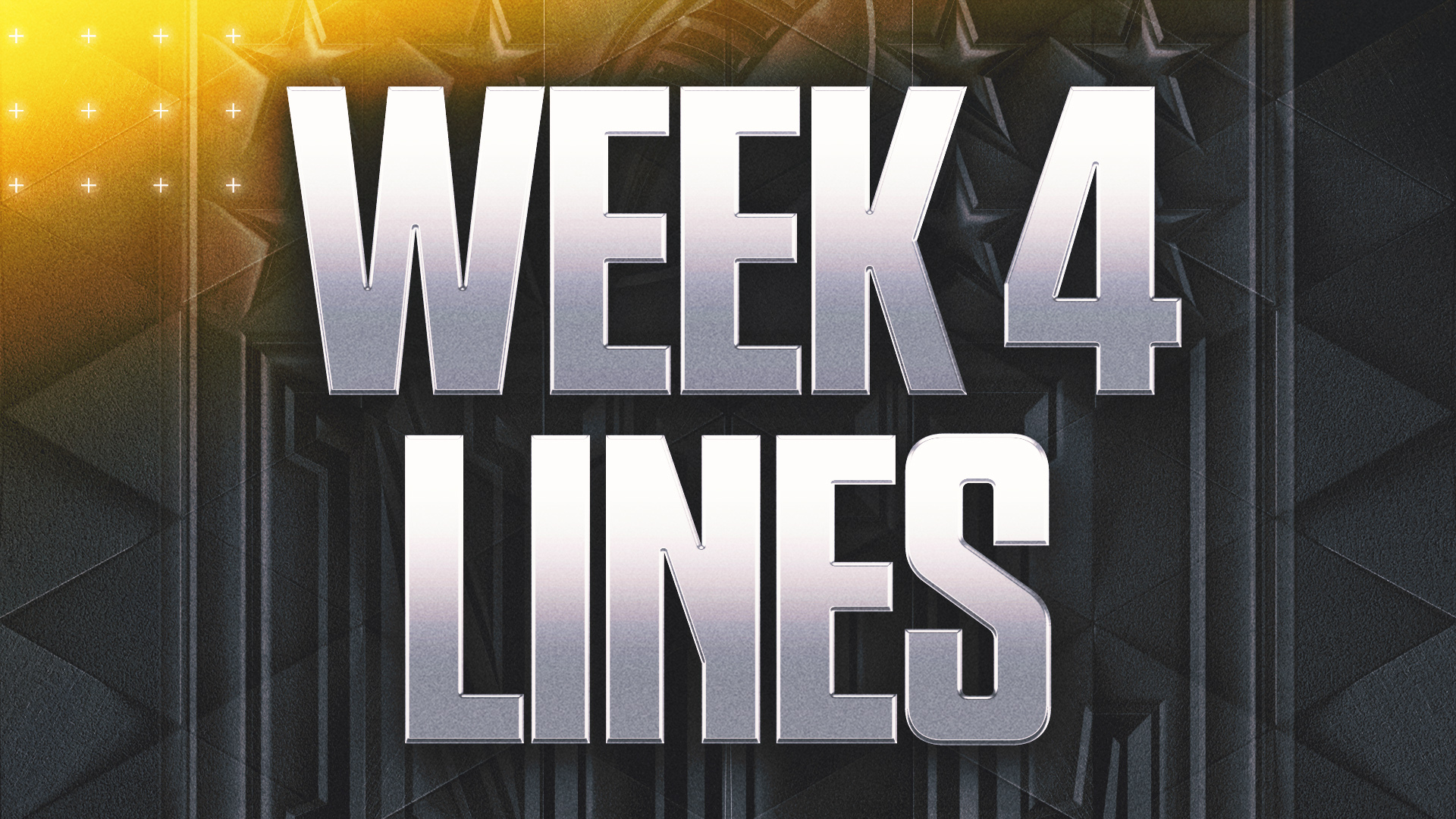 2025 NFL Odds Week 4: Lines, Spreads for all 16 Games