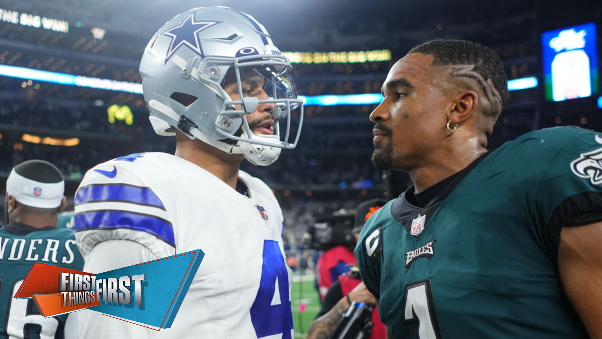 Why ‘everything is adding up to an Eagles rout,’ not a Cowboys upset in Week 1 | First Things First