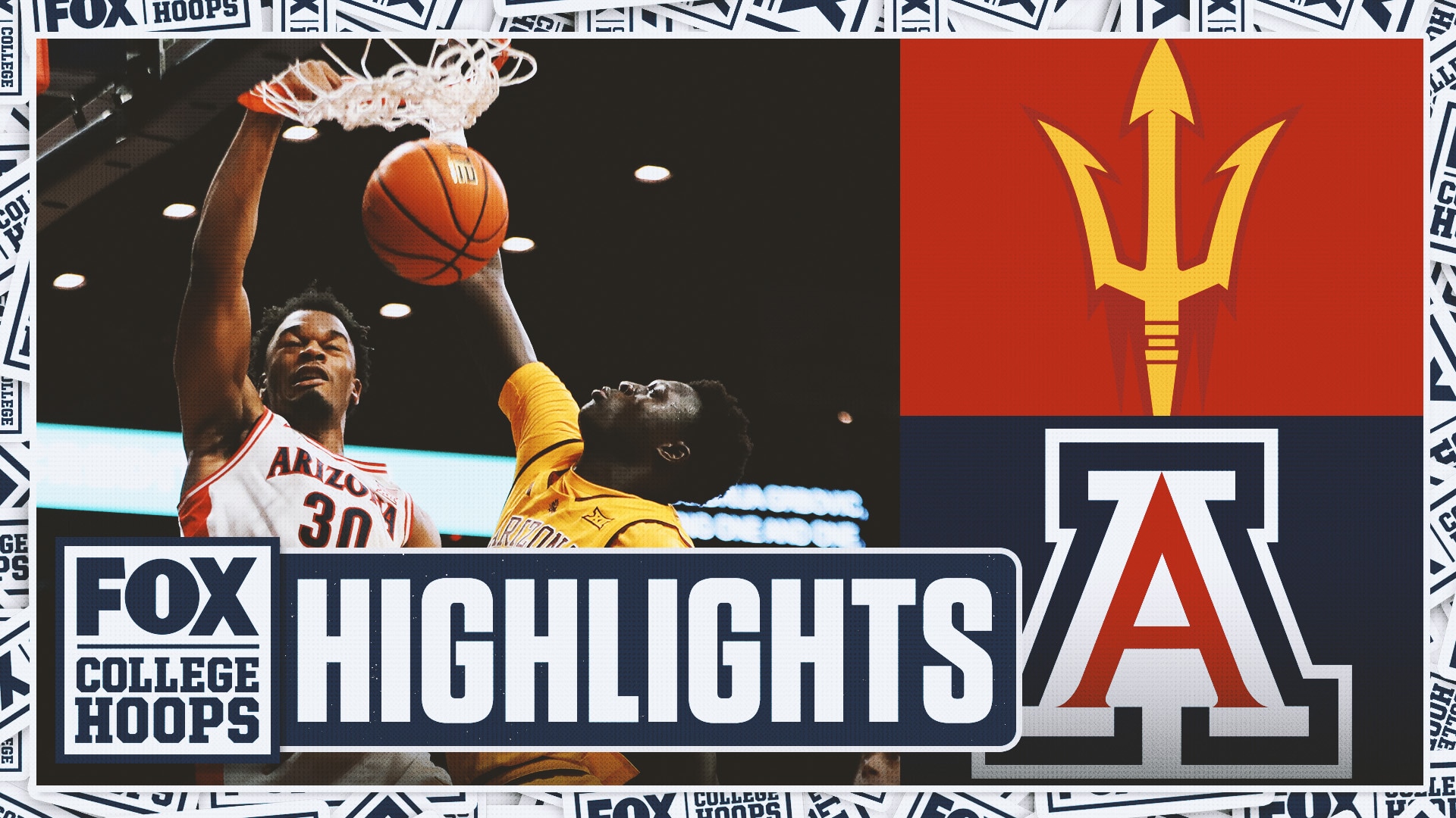 Arizona State Sun Devils vs. No. 1 Arizona Wildcats Highlights 🏀 FOX College Hoops