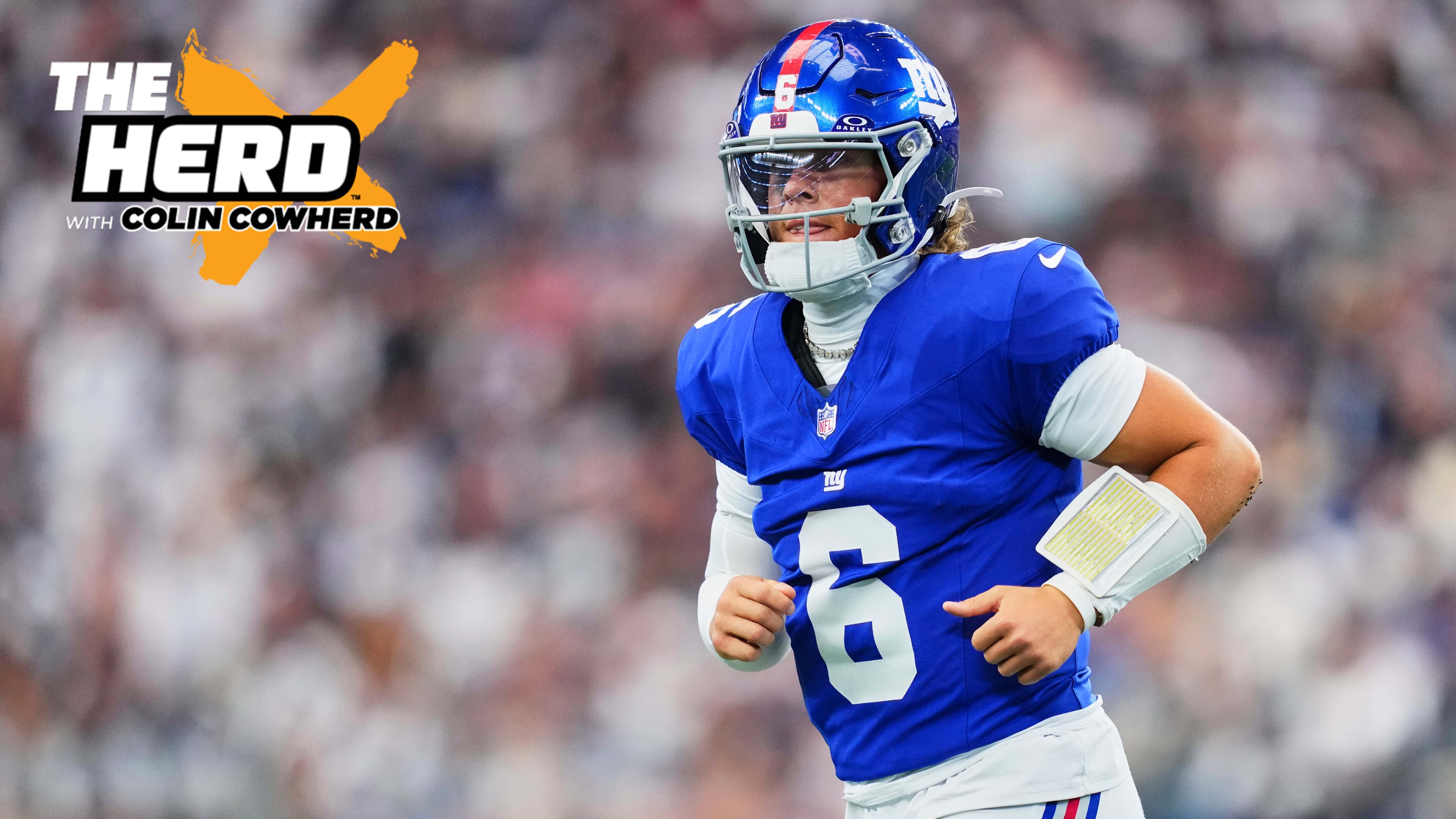 Jaxson Dart named Giants starter entering Week 4 | The Herd