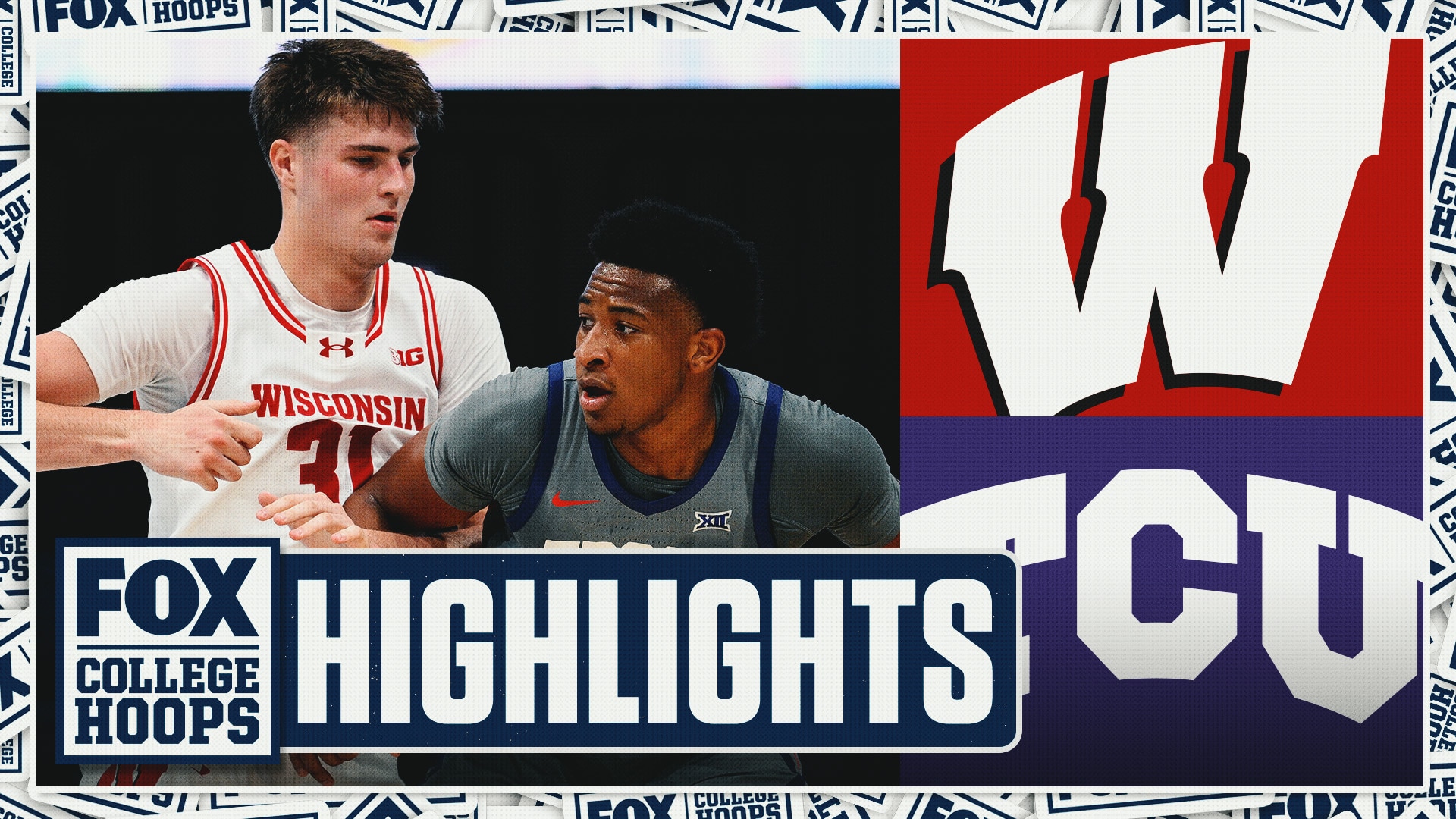 Wisconsin Badgers vs. TCU Horned Frogs Highlights | FOX College Hoops