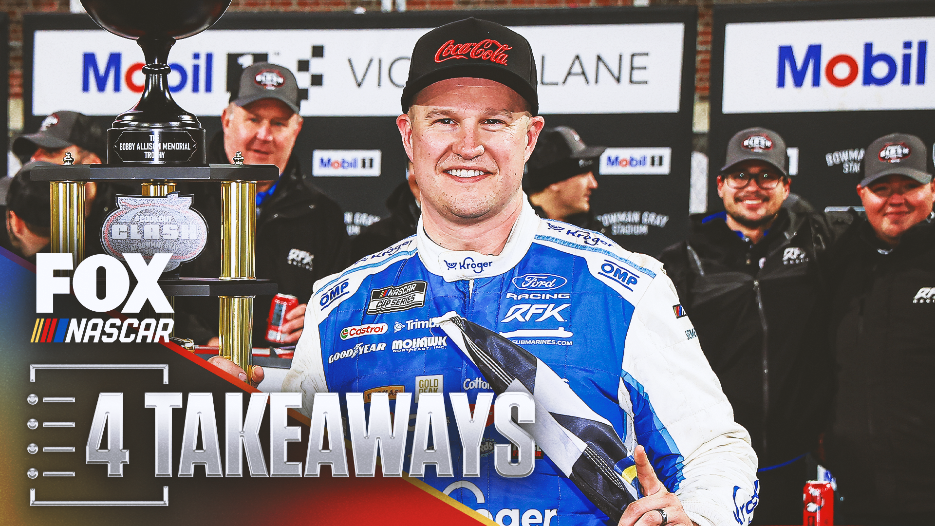 4 Takeaways From NASCAR’s Clash: Ryan Preece’s Big Breakthrough