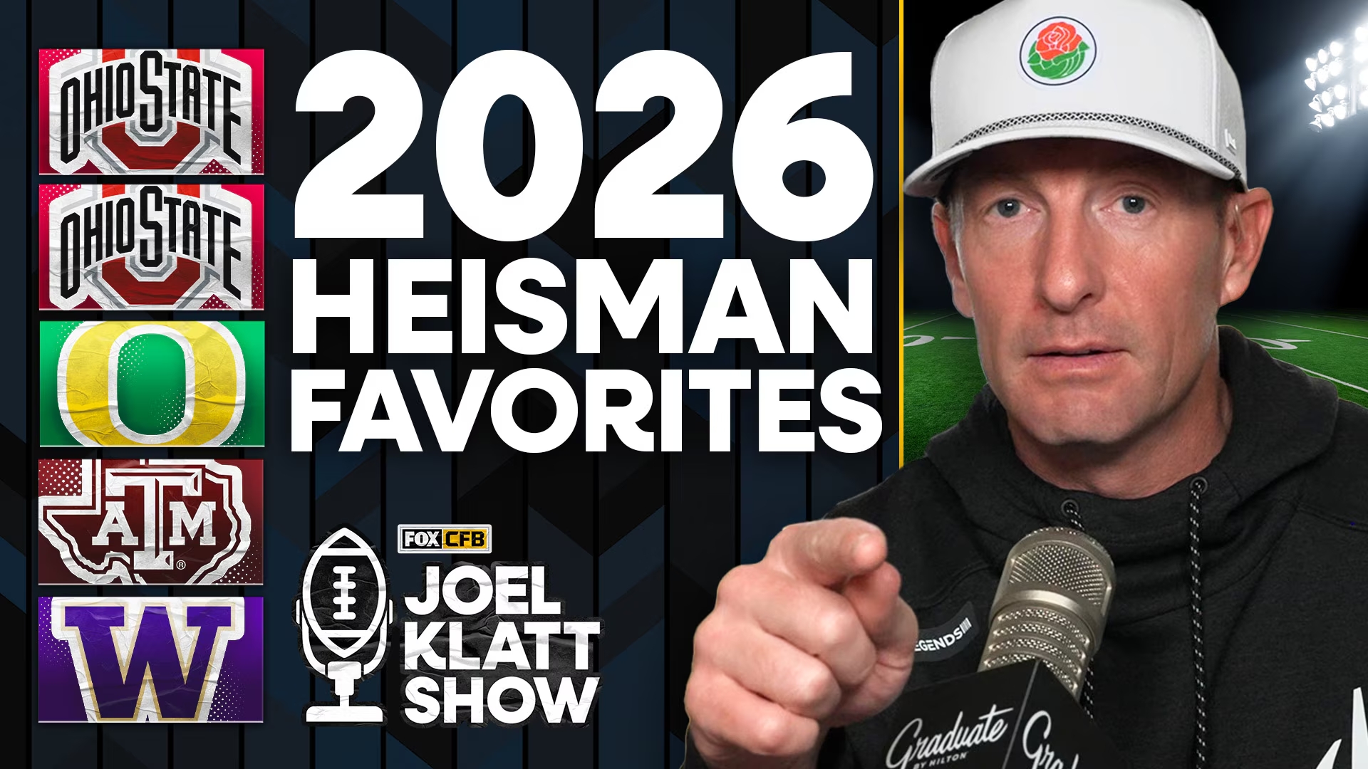 Heisman Rankings: Joel Klatt’s Top 5 Candidates for 2026