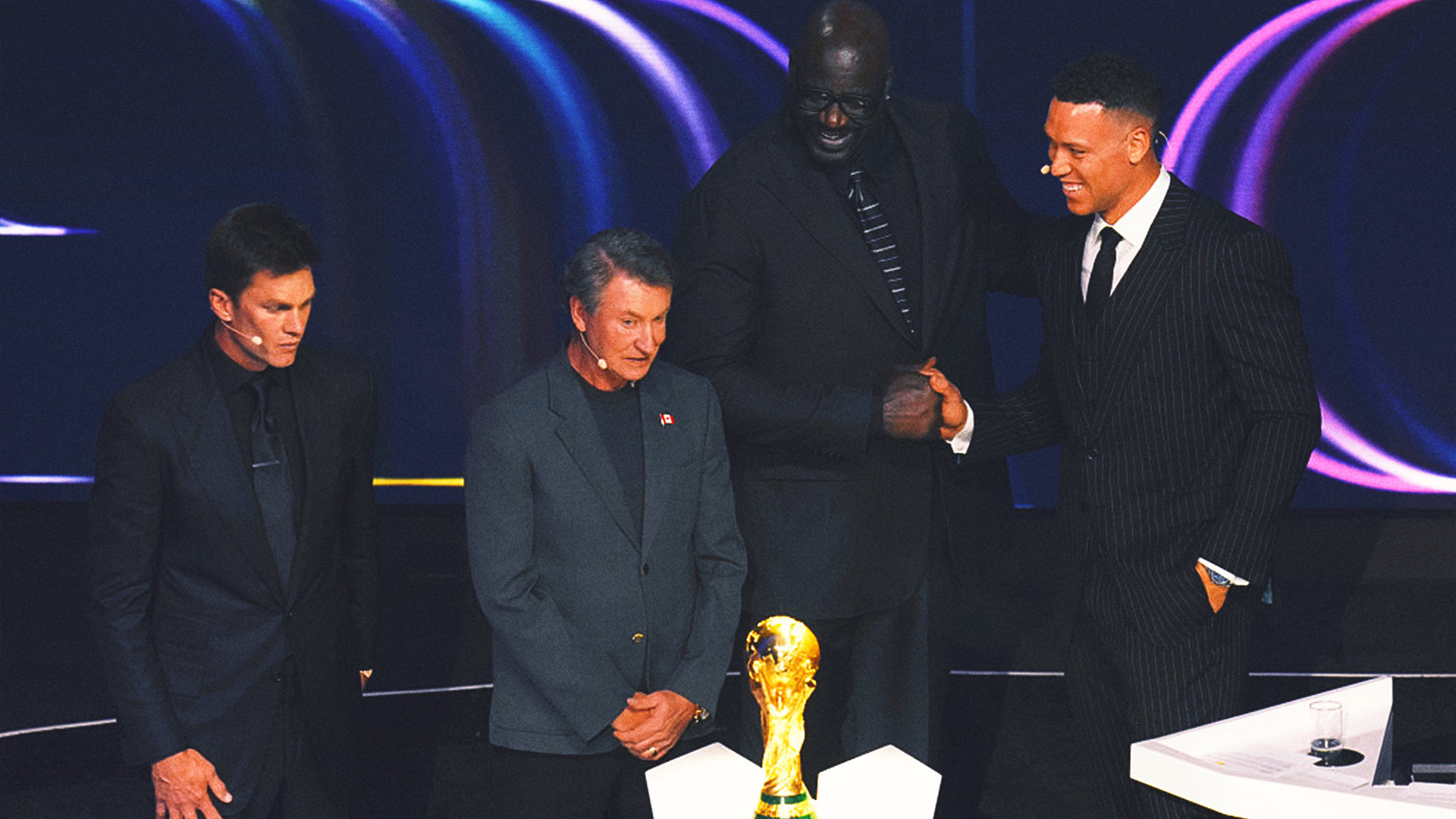 From Brady to Shaq: Top Moments from the 2026 FIFA Men’s World Cup Draw