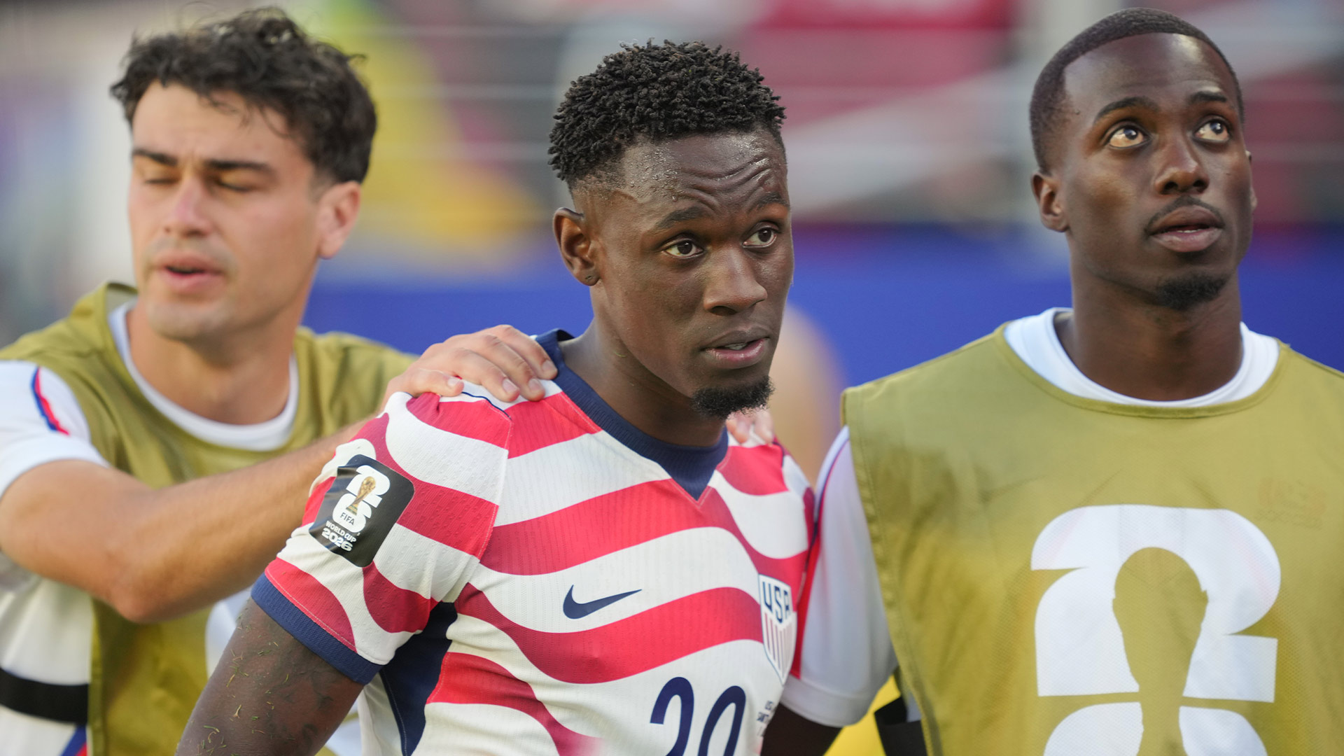Sports World Reacts To Folarin Balogun’s Controversial Red Card In USA Win: ‘Man What’