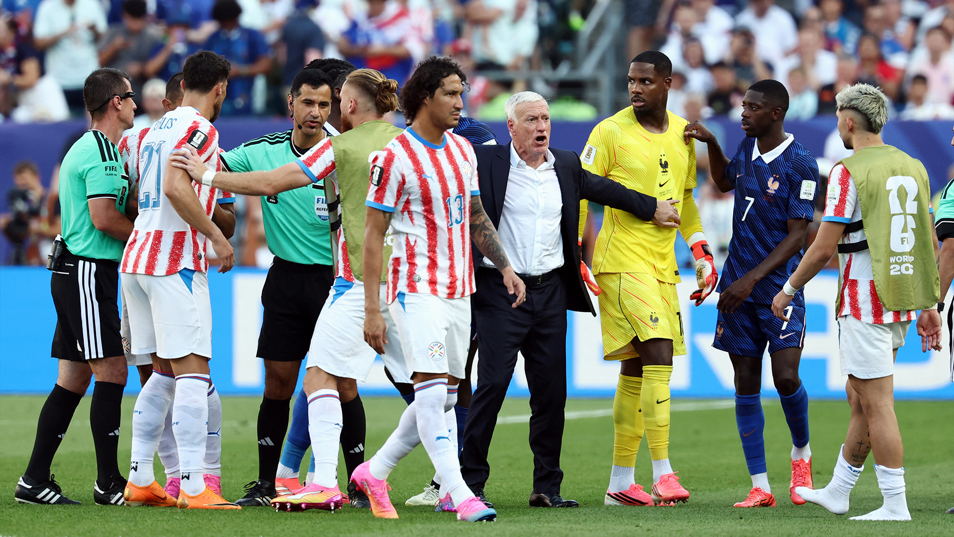 France Coach Takes Aim At Paraguay For ‘Cheap Shots’ In Heated World Cup Clash