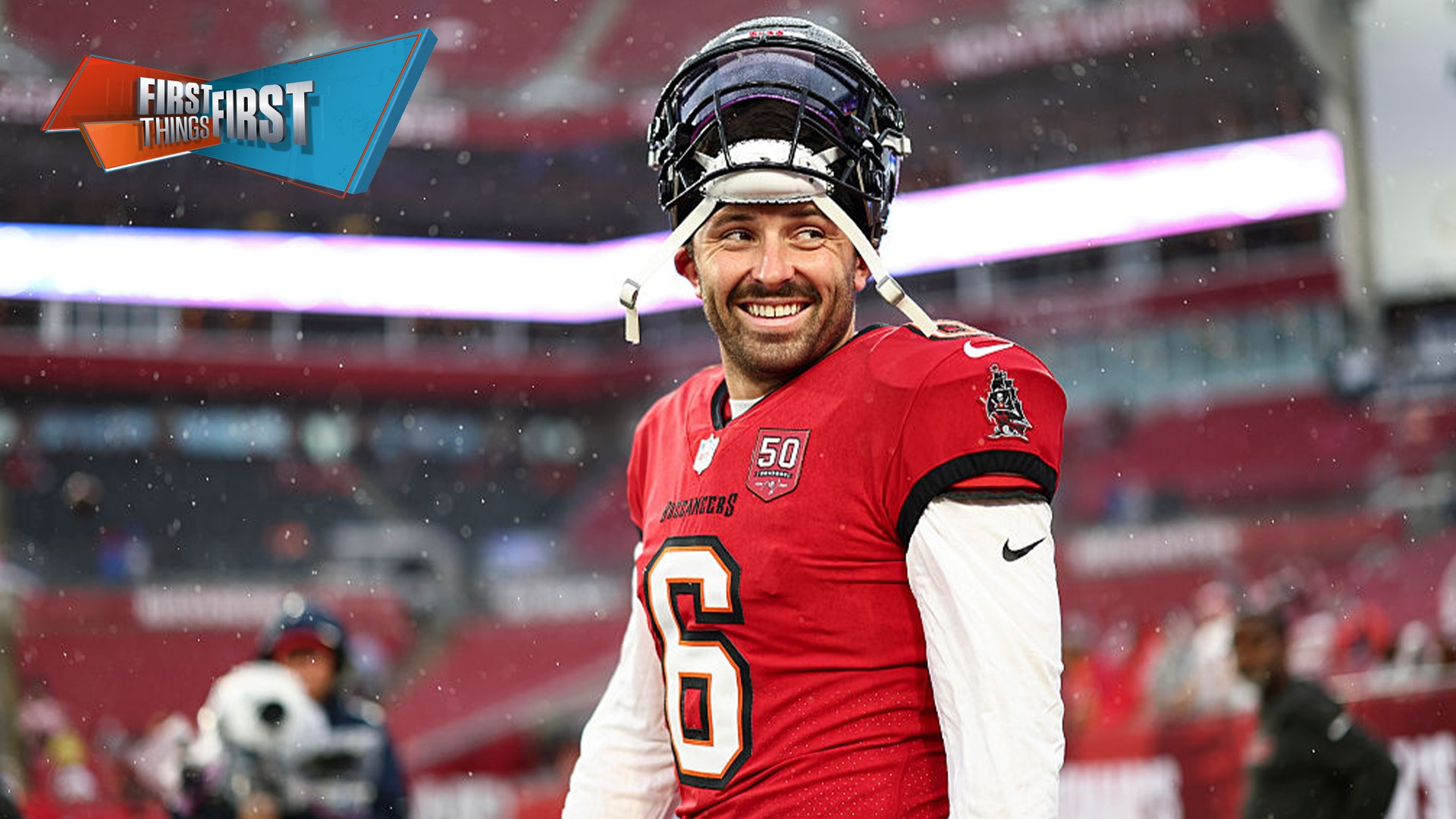 Baker Mayfield, Bucs repeat as division champs in Chris Broussard’s NFC South predictions | First Things First