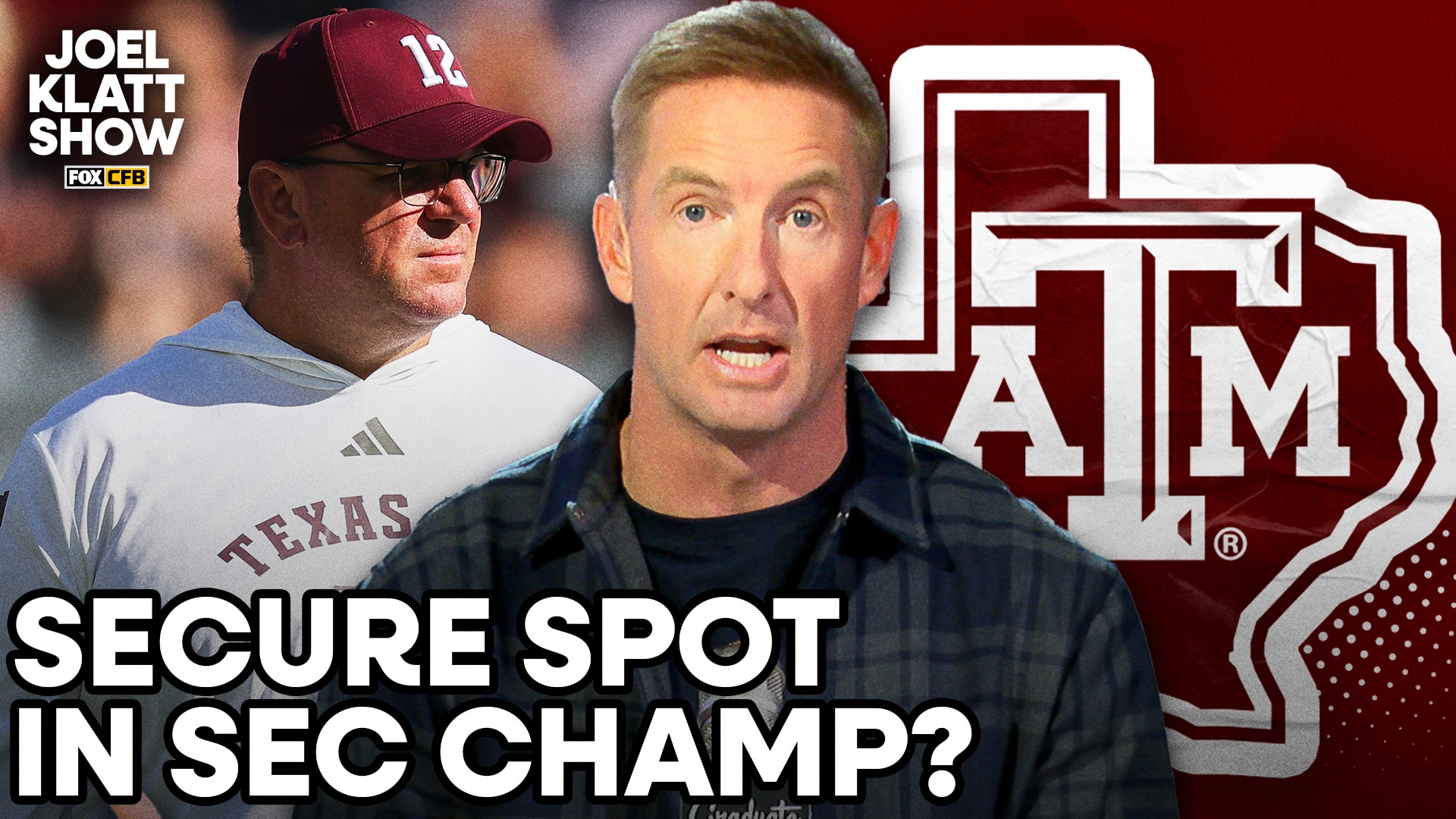 Can Texas A&M beat Texas and secure a spot in the SEC Championship? 🤔 Joel Klatt Show