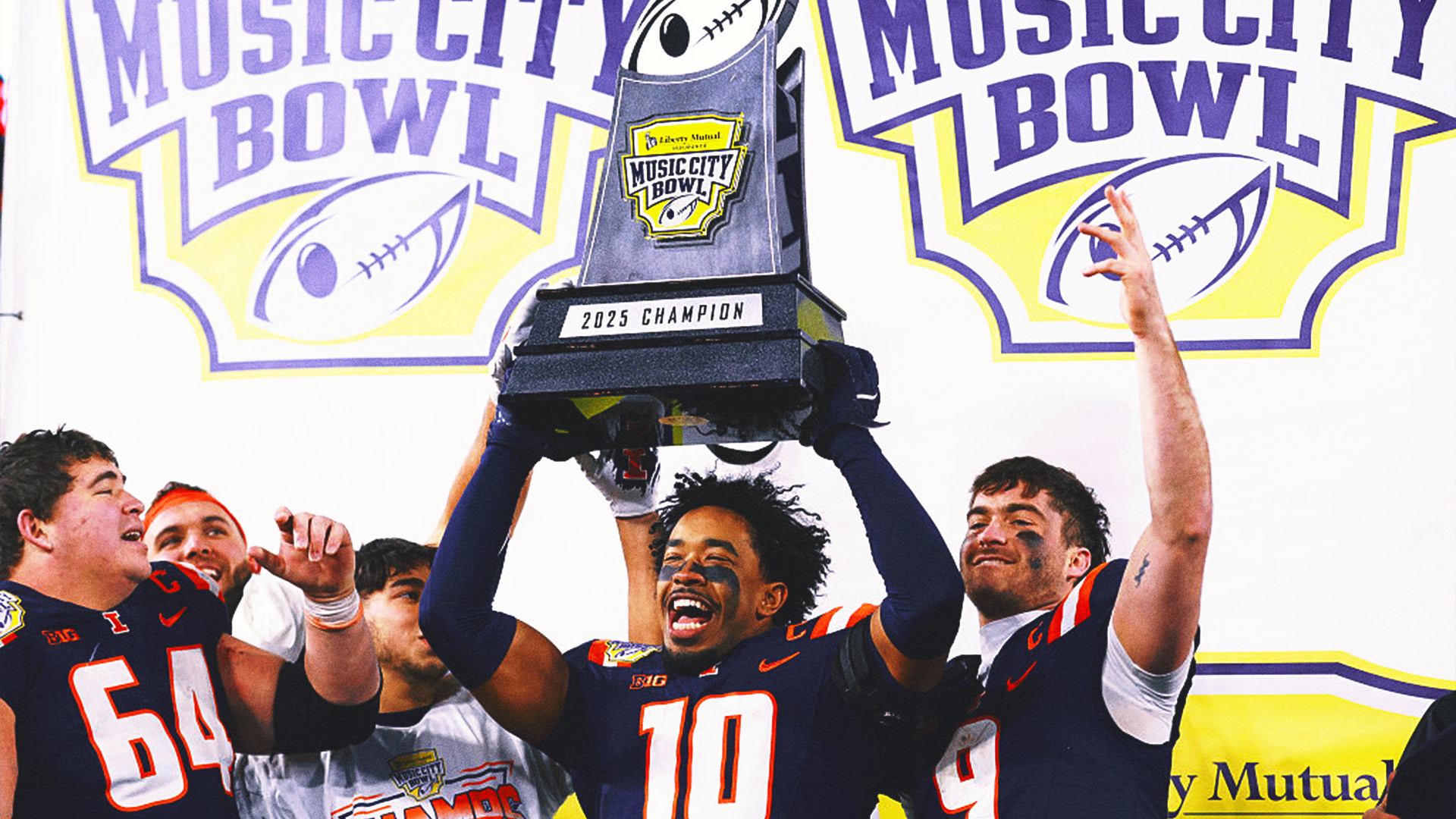 Game-Winning FG Lifts Illinois Over Tennessee in Music City Bowl
