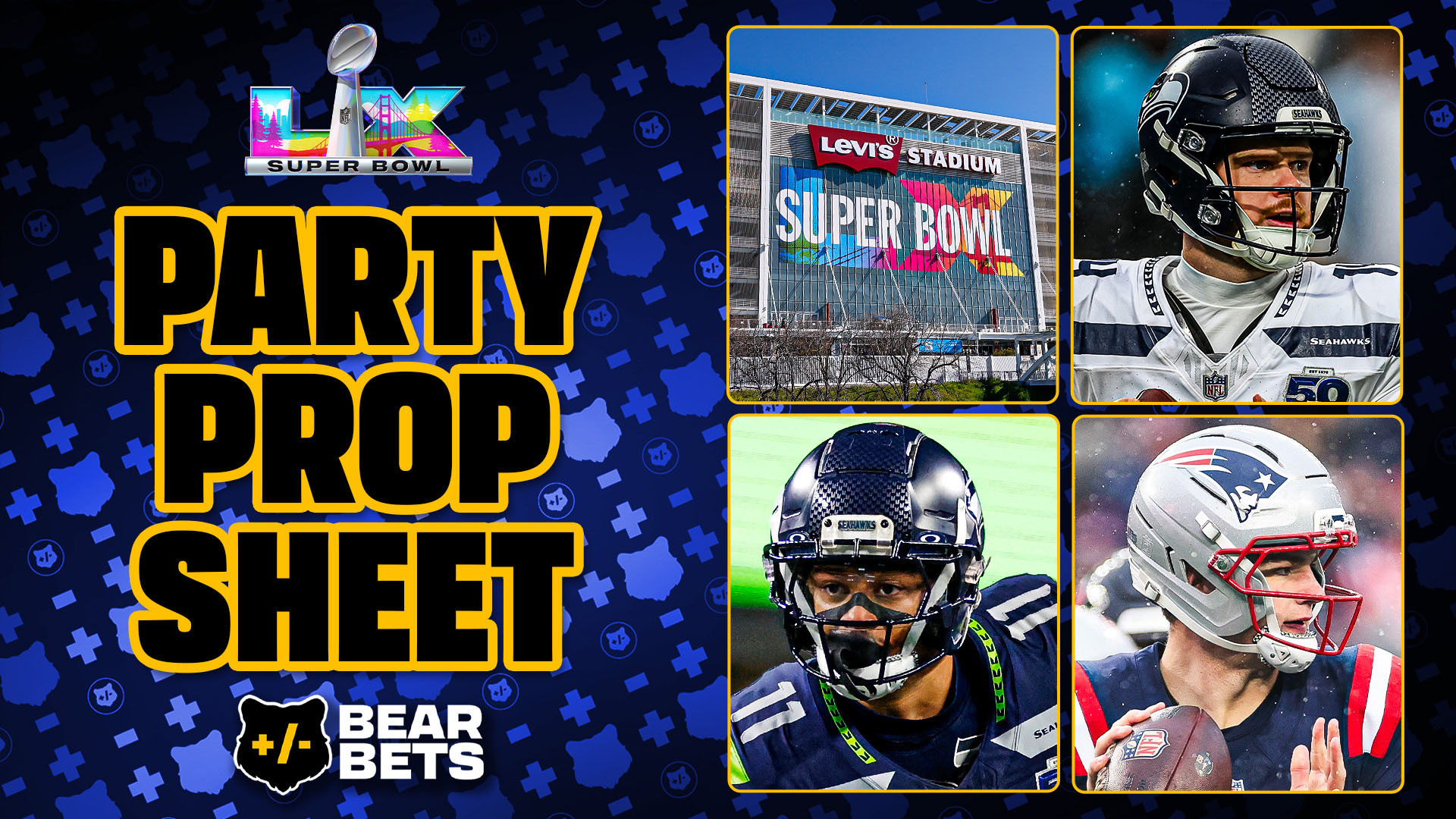 Super Bowl 2026: Chris ‘The Bear’ Fallica’s Party Prop Sheet and Picks