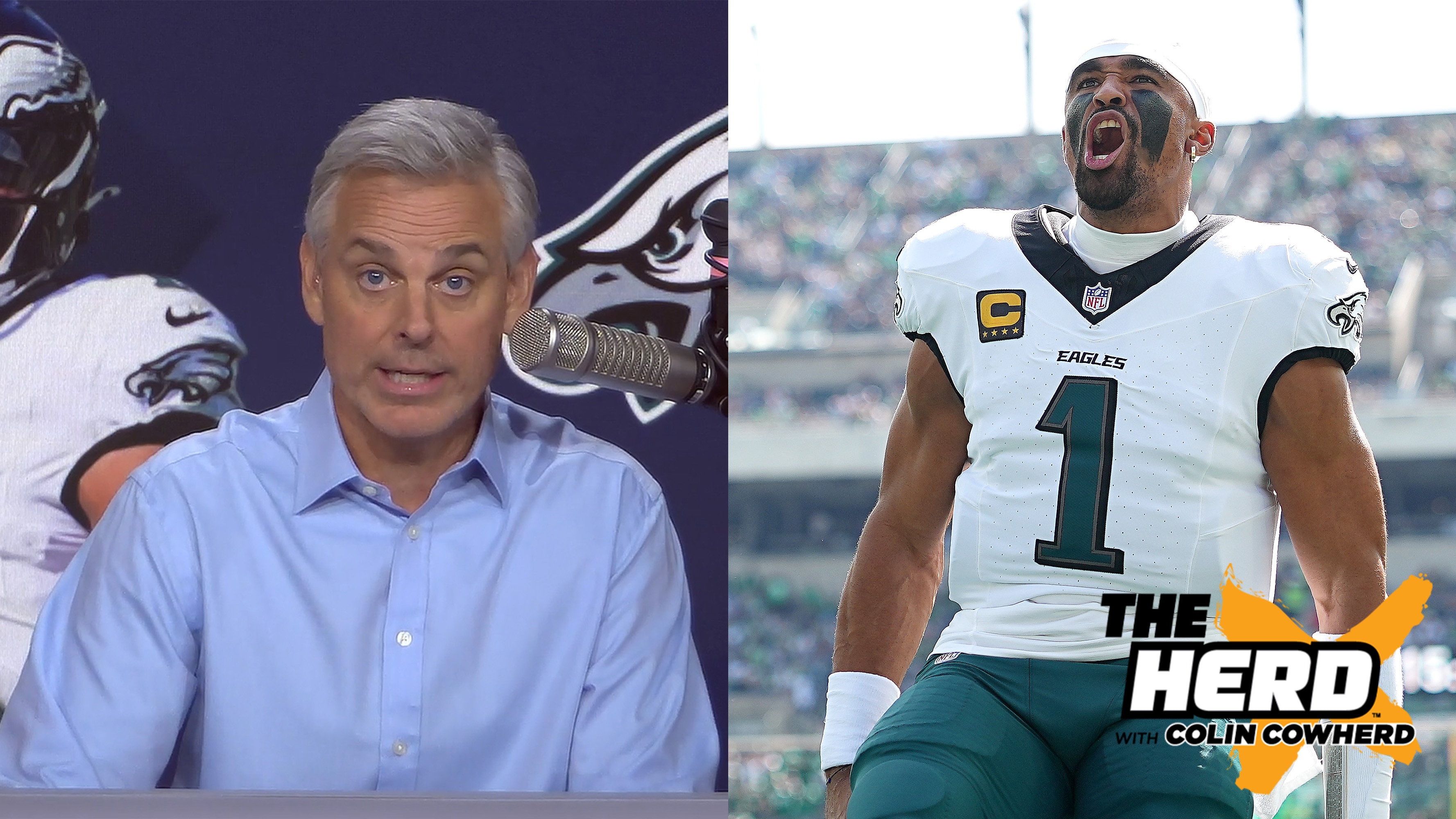 Eagles beat Rams 33-26, Surprised Jalen Hurts led the comeback? | The Herd