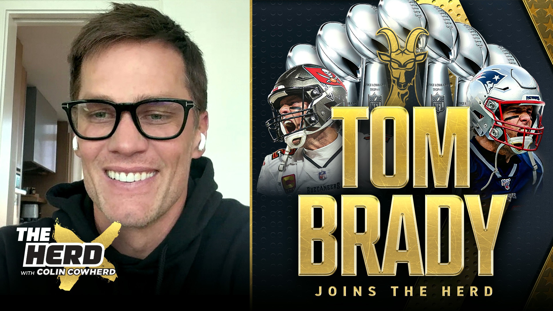 Tom Brady on lack of QB development, Mahomes, J.J. McCarthy’s confidence | FULL INTERVIEW | The Herd