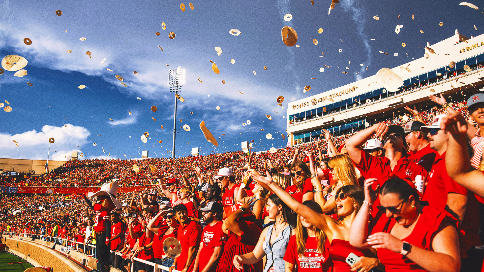 No. 14 Texas Tech Banned Their Tortilla-Throwing Tradition at Football Games